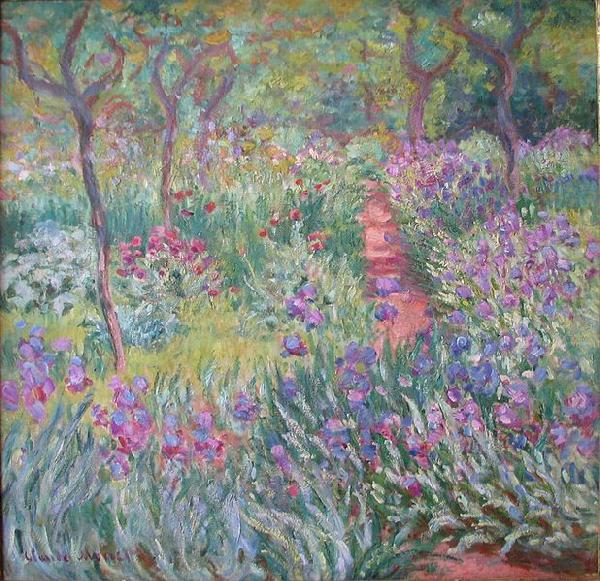 The Artist's Garden at Giverny., Claude Monet